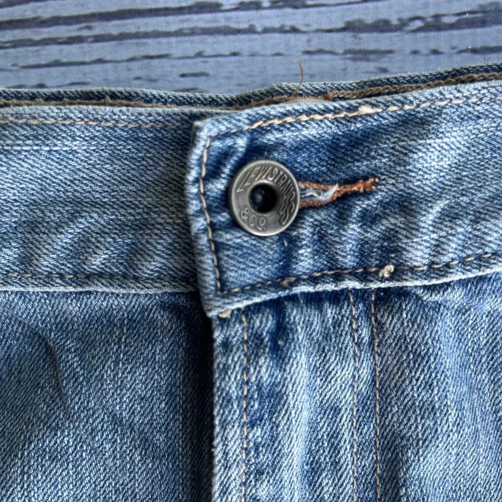 Vintage Levis Carpenter Loose Straight Y2K‎ Jeans Mens 36x30 Light Wash Denim
